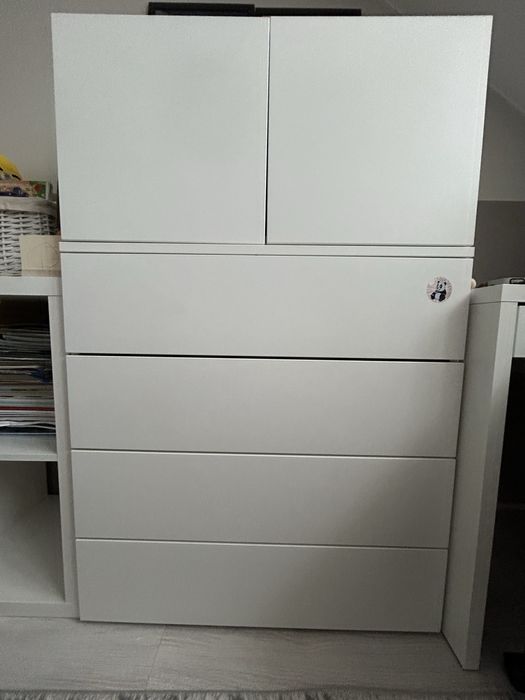 IKEA PLATSA meble białe