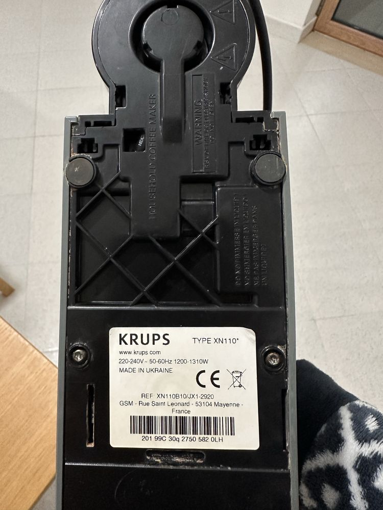 Peças - Krups Nespresso Essenza Mini