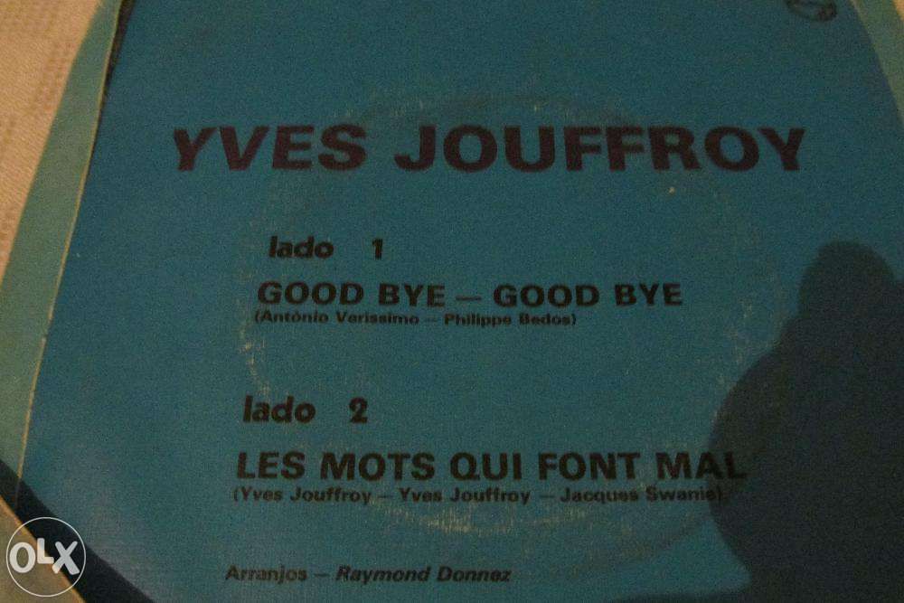 CD de vinil - Yves Jouffroy