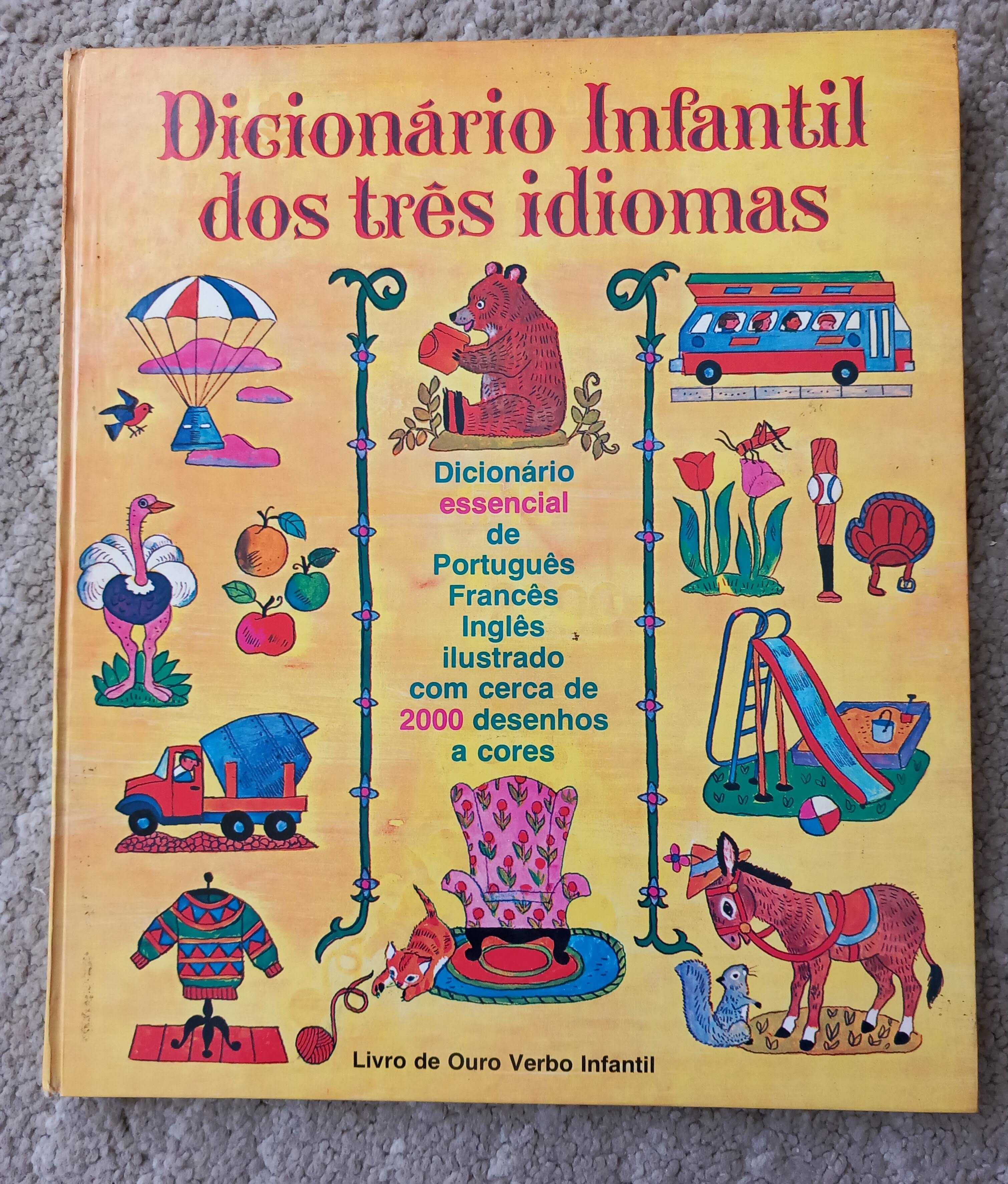 Dicionário infantil dos três idiomas