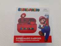 Auriculares Nintendo True Wireless Sound - Super Mario (vermelhos)