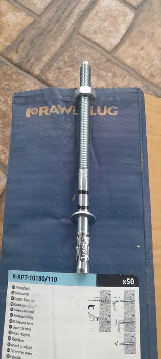 Анкер PRAWLPLUG M10x180mm