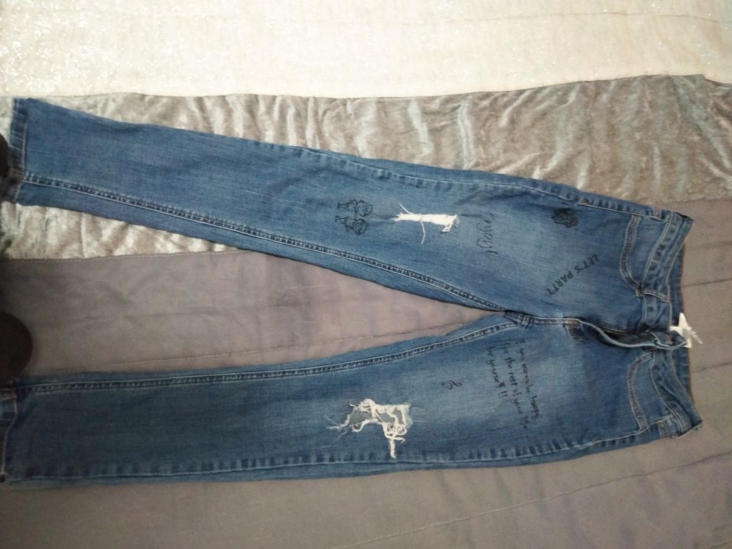 Calças Calzedonia ganga 2 pares
