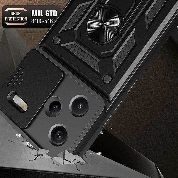 Tech-protect Camshield Pro Xiaomi Redmi Note 13 Pro+ Plus 5g Black