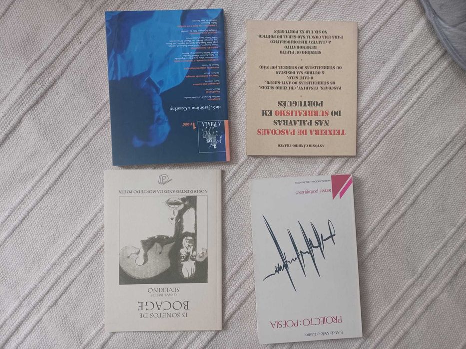 Cesariny / Pascoaes / Melo E Castro / Bocage