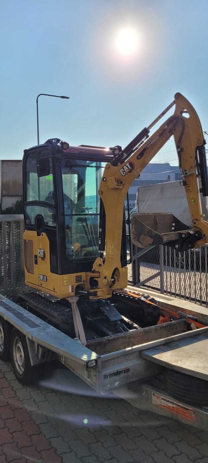 Wynajem koparki, CAT 301,8