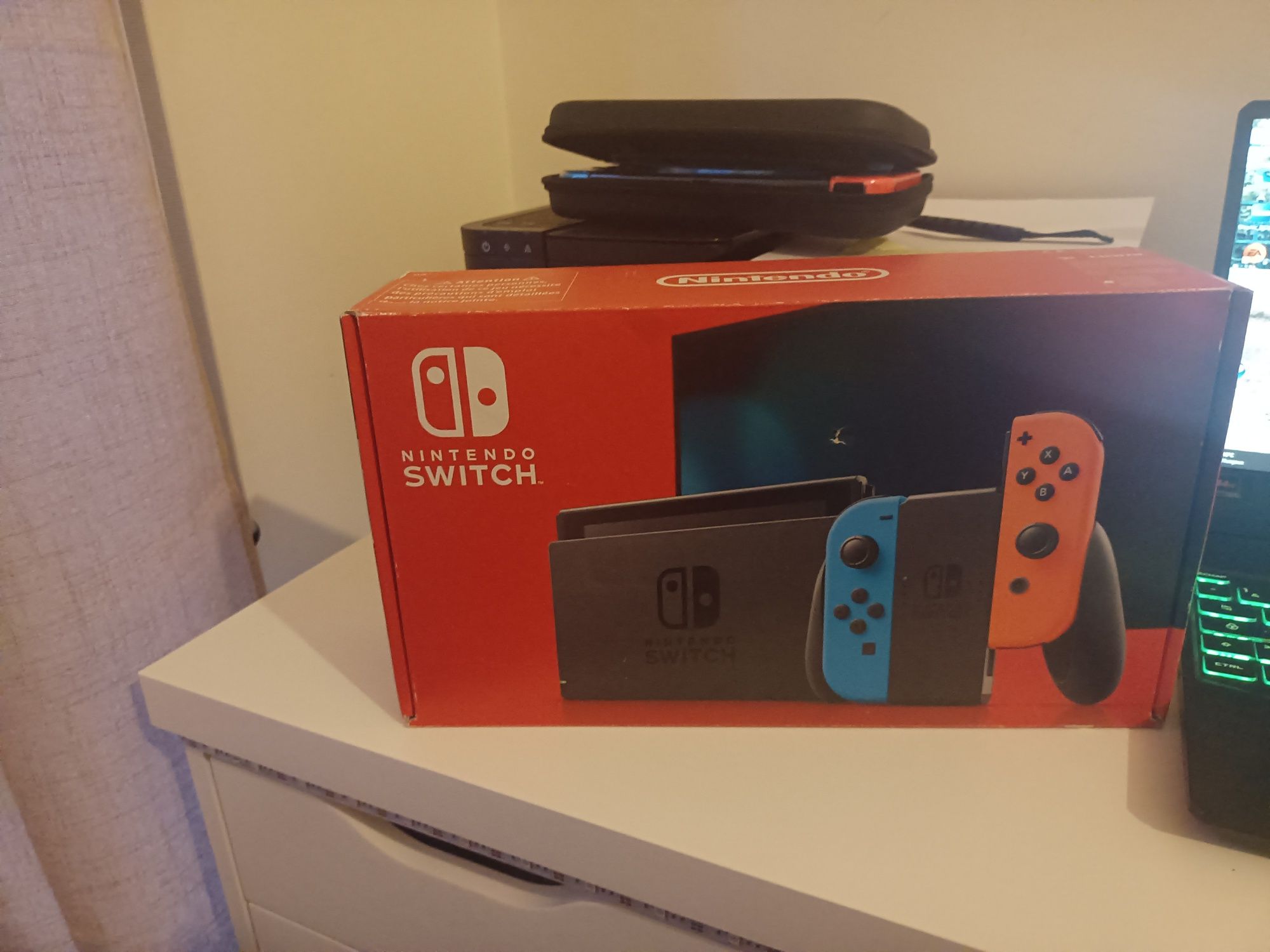 Nintendo switch com jogos