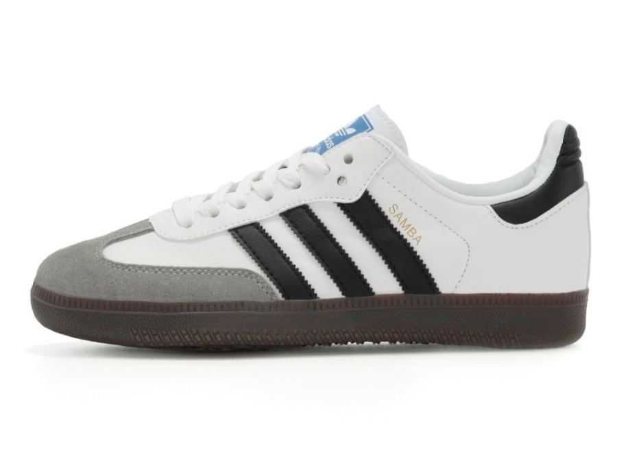 Женские кроссовки Adidas Samba OG Dark Brown Beige Gum JI0217 адидас