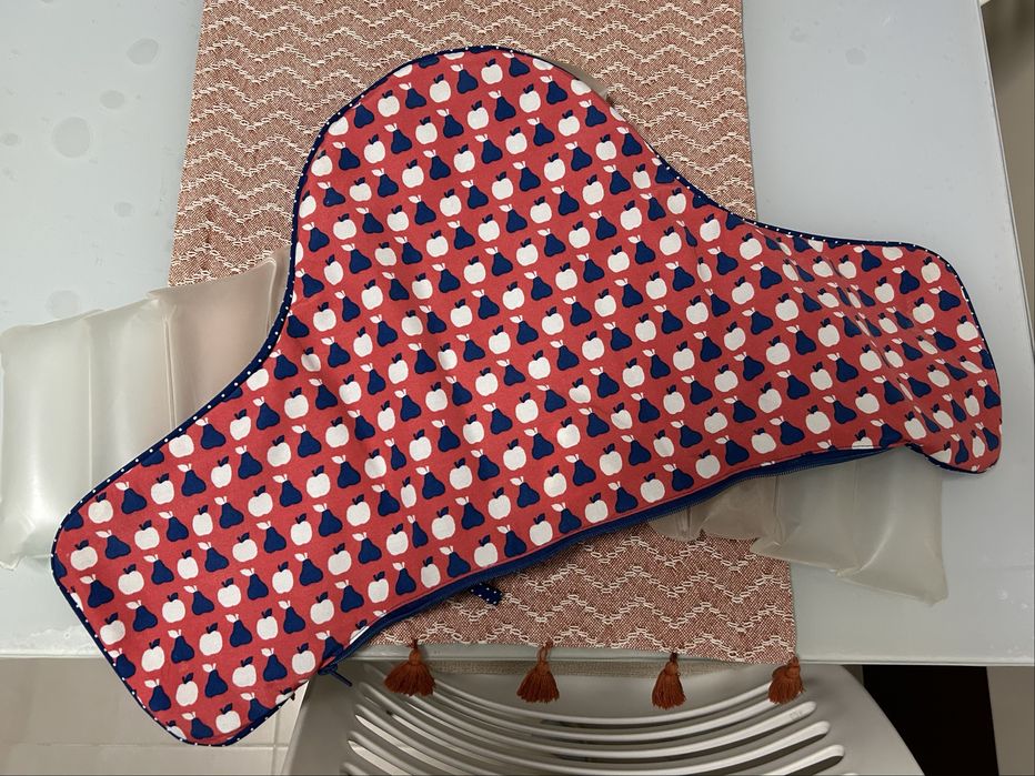 Almofada de apoio e capa para cadeira de refeição