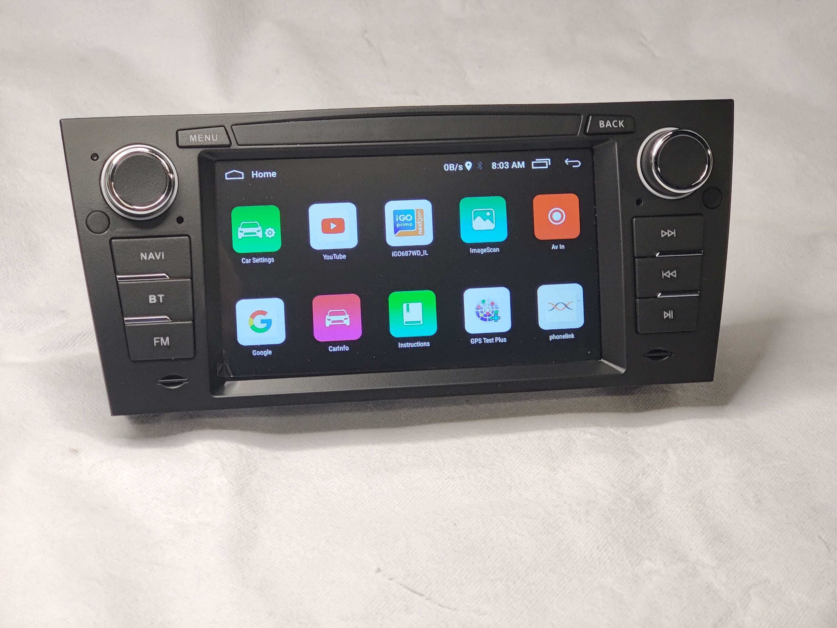 Radio 2 DIN Android para BMW Serie 3 - E90 E91 E92 E93 - Novo Garantia