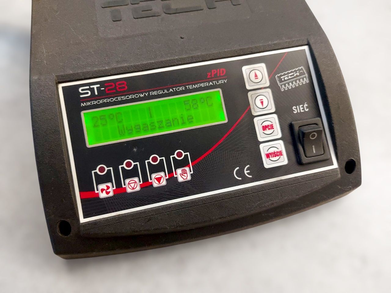 Sterownik kotła zasypowego zPID STM-28