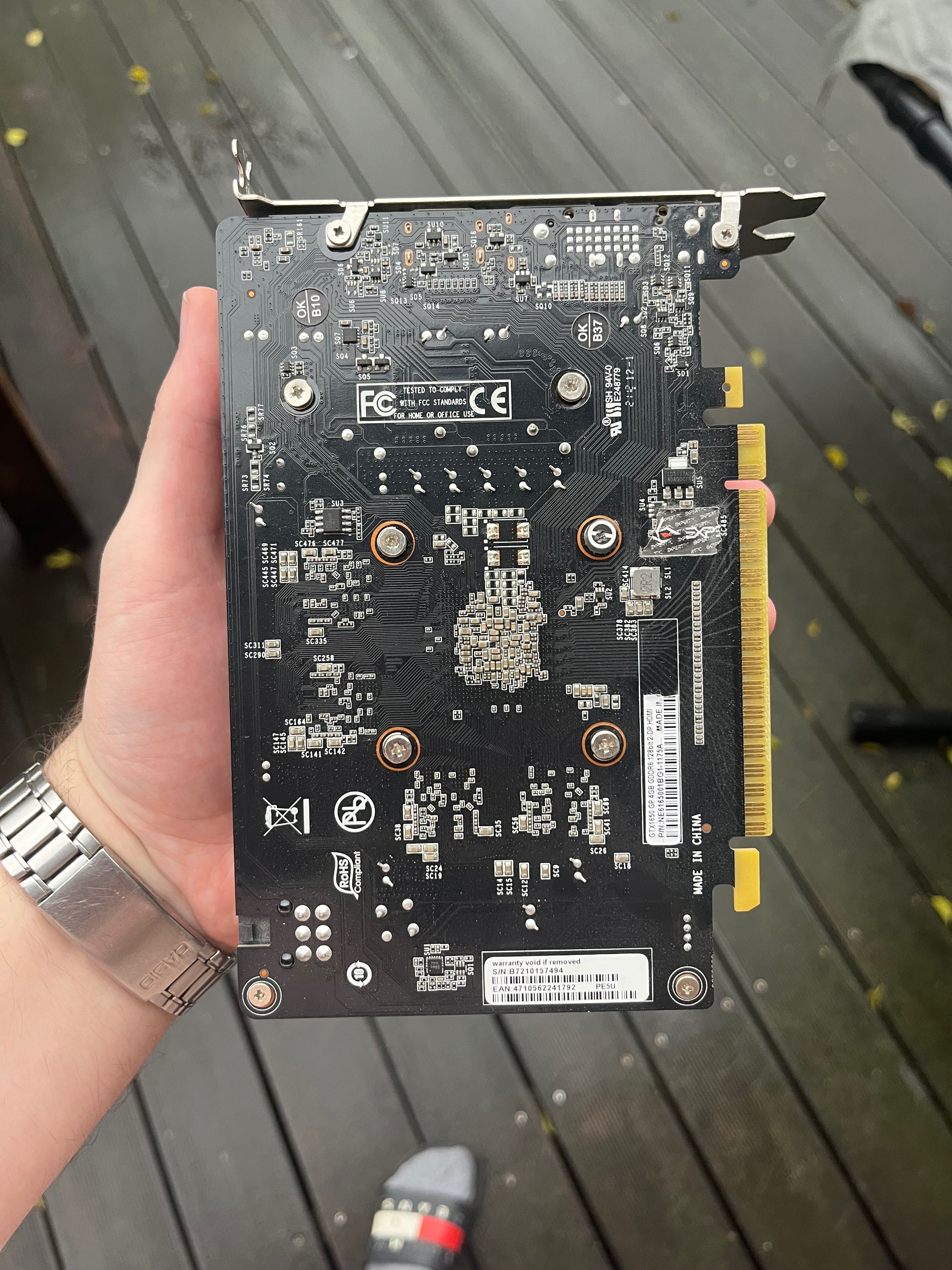 Karta graficzna Geforce gtx 1650 4gb karta graficzna