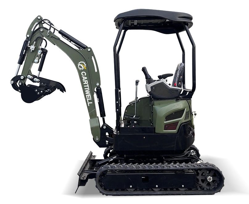 Cartiwell CW16 PRO nowa minikoparka 1,6t chwytak, rozsuwane gąsienice
