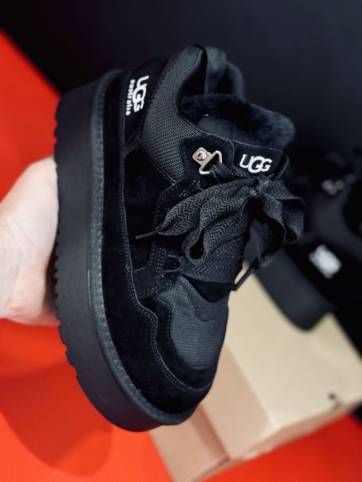 Кроссовки UGG Lowmel Australia Овчина Угг, Уггі натуральный замш /Уги
