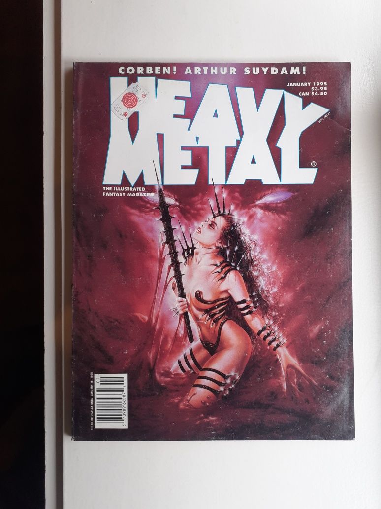 Heavy metal ilustrated magazine, jan. 1996