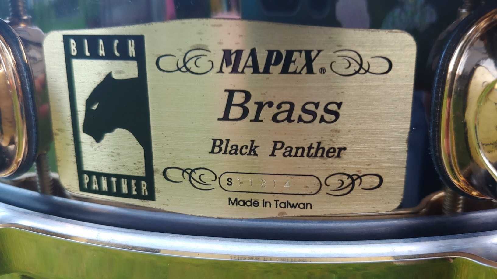 Werbel Mapex Black Panther Brass Master 14 x 3,5