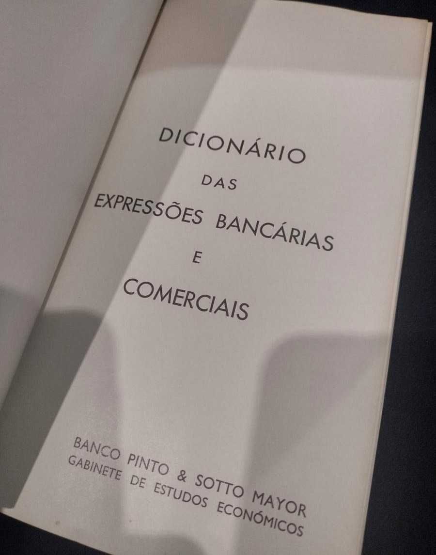 Banco Pinto & Sotto Mayor - Dicionário Comercial e Bancário