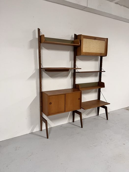 Tekowy regał lata 60, Norwegia