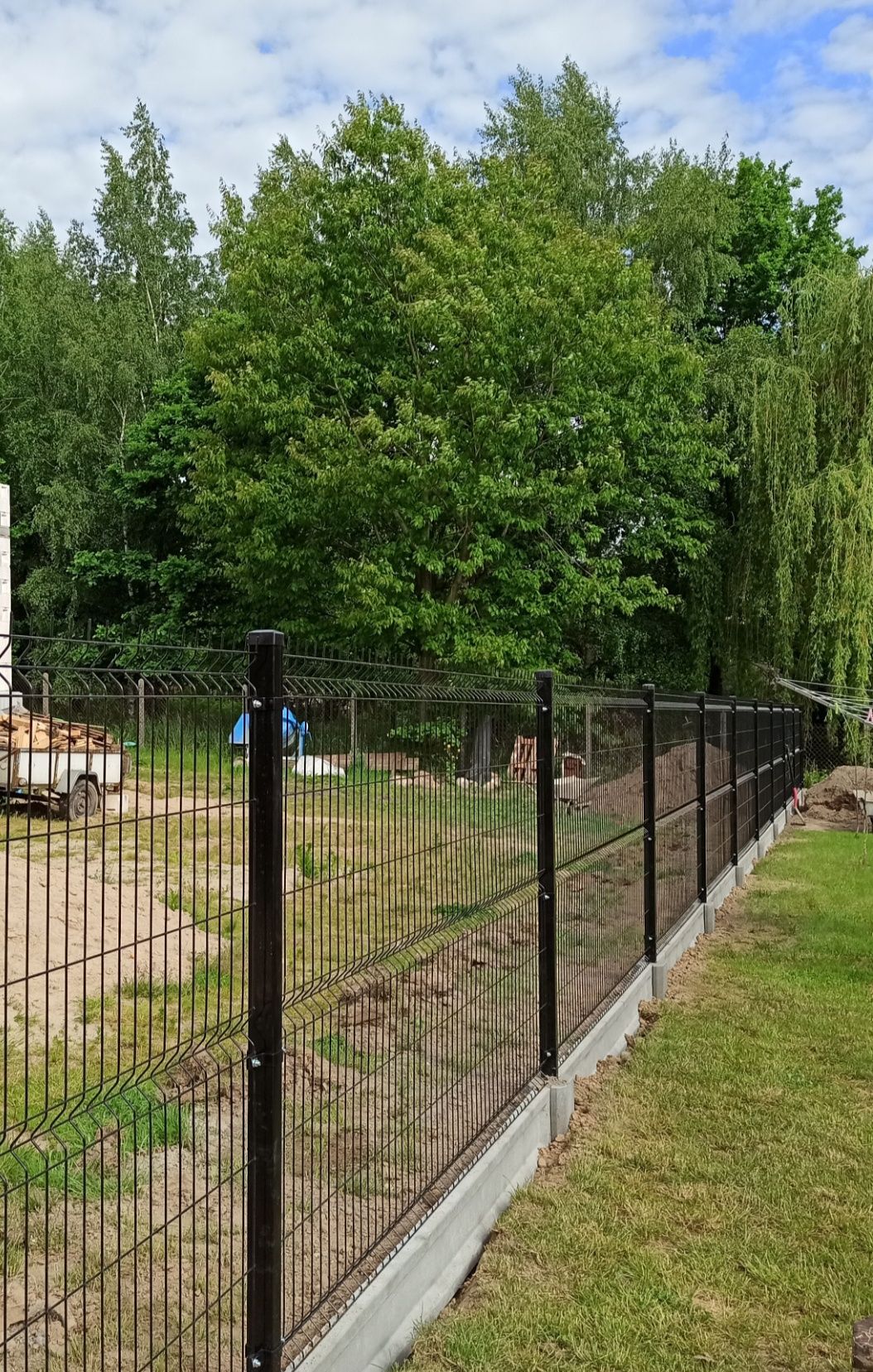 Kompletne ogrodzenie panelowe Z MONTAŻEM