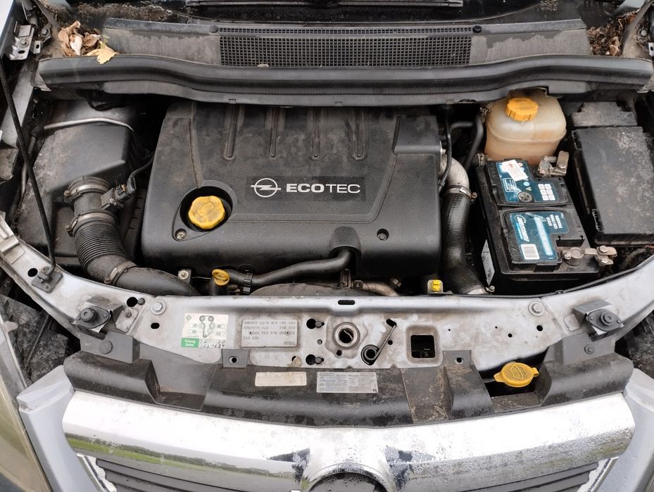 Silnik kompletny 1.9  88 kw opel astra Zafira z19dt