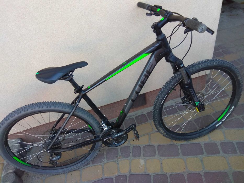 Rower MTB CUBE AIM PRO czarny rama 18 cali koła 27,5cala Shimano DEORE