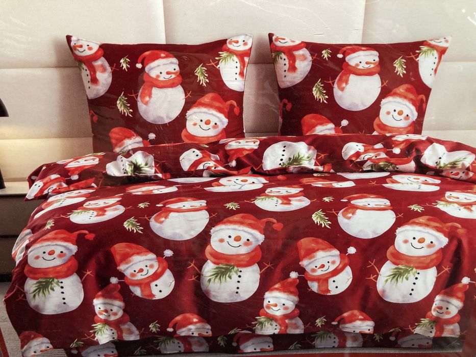 Komplet pościeli świątecznej 160x200 aml- 3216 Antonio