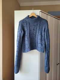 The Odder Side sweter crop z alpaki S