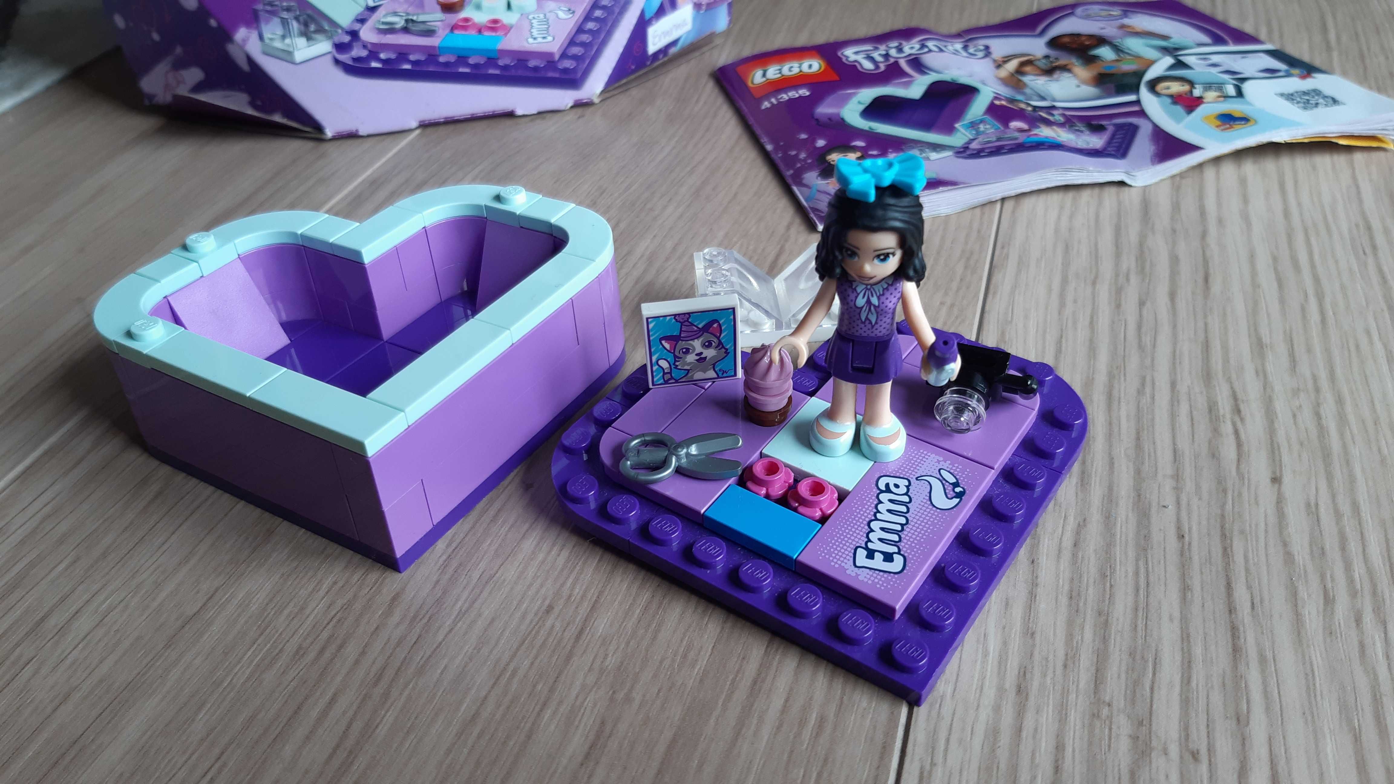 Klocki lego friends 41355 pudełko Emma