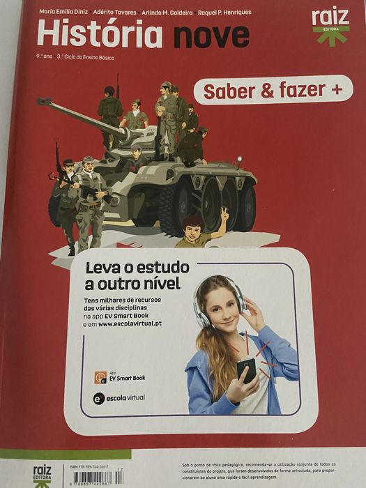 Caderno de atividades de Historia de 9 ano
