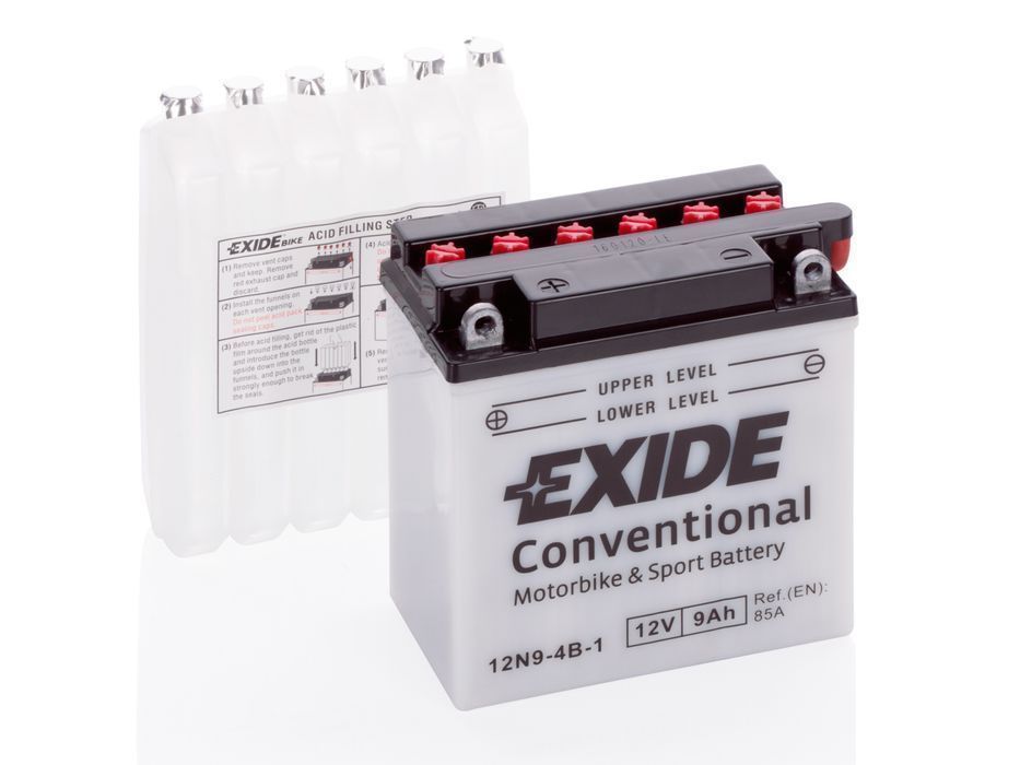 Akumulator 9 Ah EXIDE conventional 12N9-4B-1