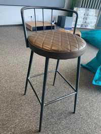 Hoker brązowy Kave Home 92cm krzeslo