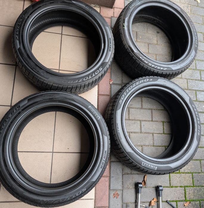 Opony zimowe PIRELLI Sottozero 3  245/45/19 R19 4sz. 5mm Okazja!