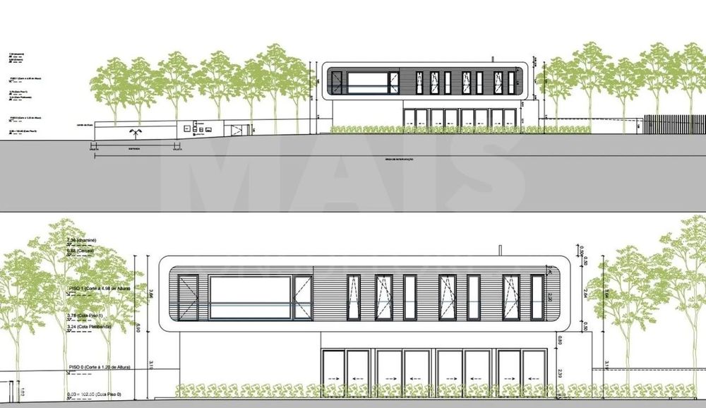 Terreno com 4.450m2 com projeto aprovado em Casais Mestre Mendo