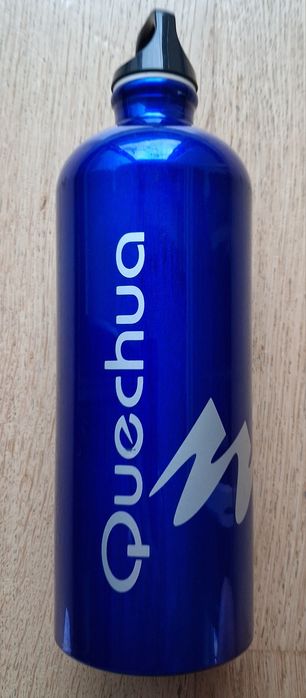 Butelka, bidon metalowy pojemność ok. 0,7 l