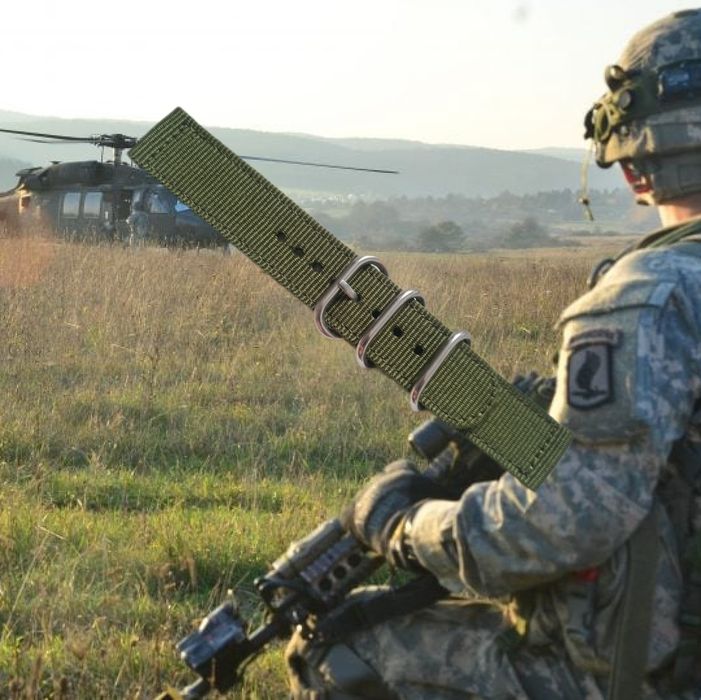 Taktyczny pasek wojskowy do smartwatcha – Galaxy Watch 4/5/5 Pro