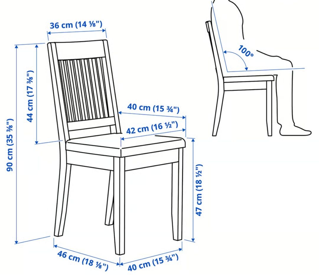 Mesa com cadeiras IKEA
