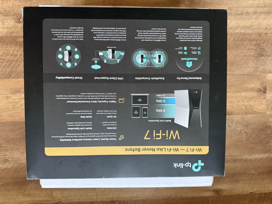 Archer BE805 BE19000 Tri-Band Wi-Fi 7 роутео