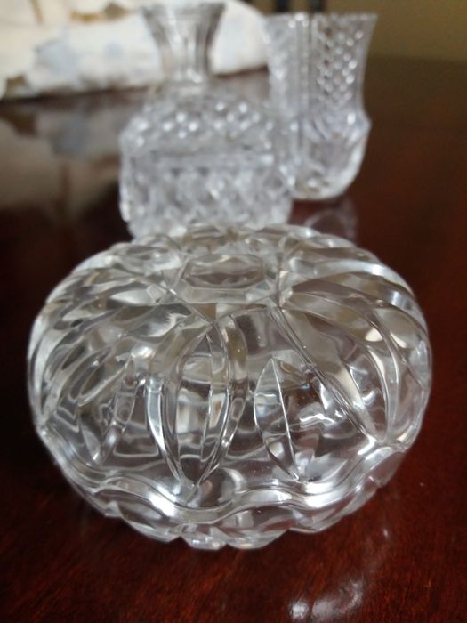 Conjunto de 4 peças de Cristal D' Arques
