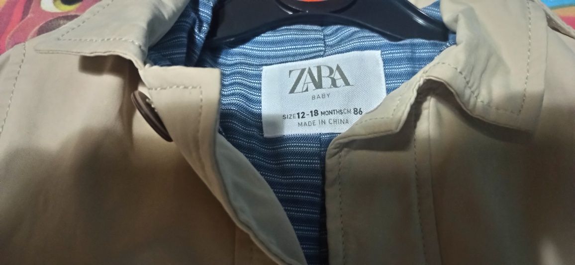 Parka zara 12-18 meses