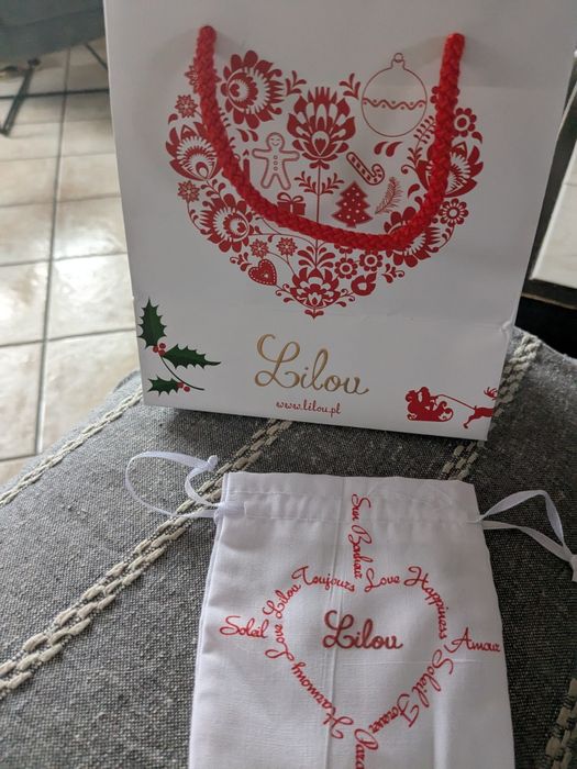 Lilou, woreczek plus torebka prezentowa