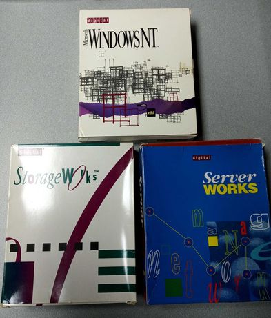 Software antigo da Digital - Windows NT - Works