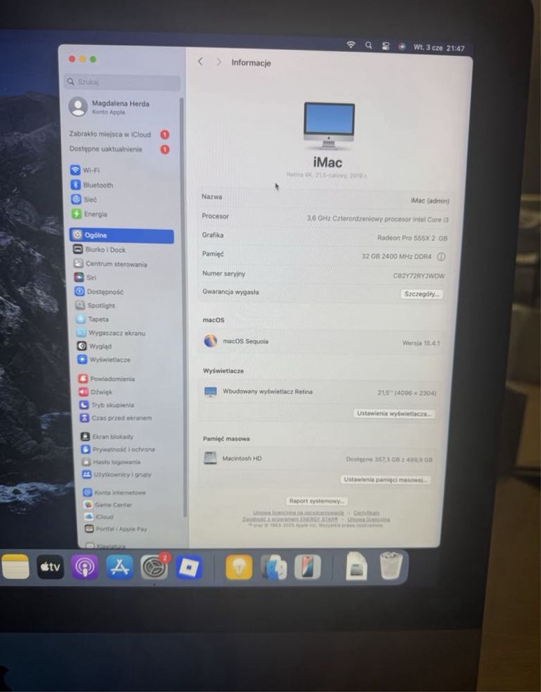 Komputer apple macbook