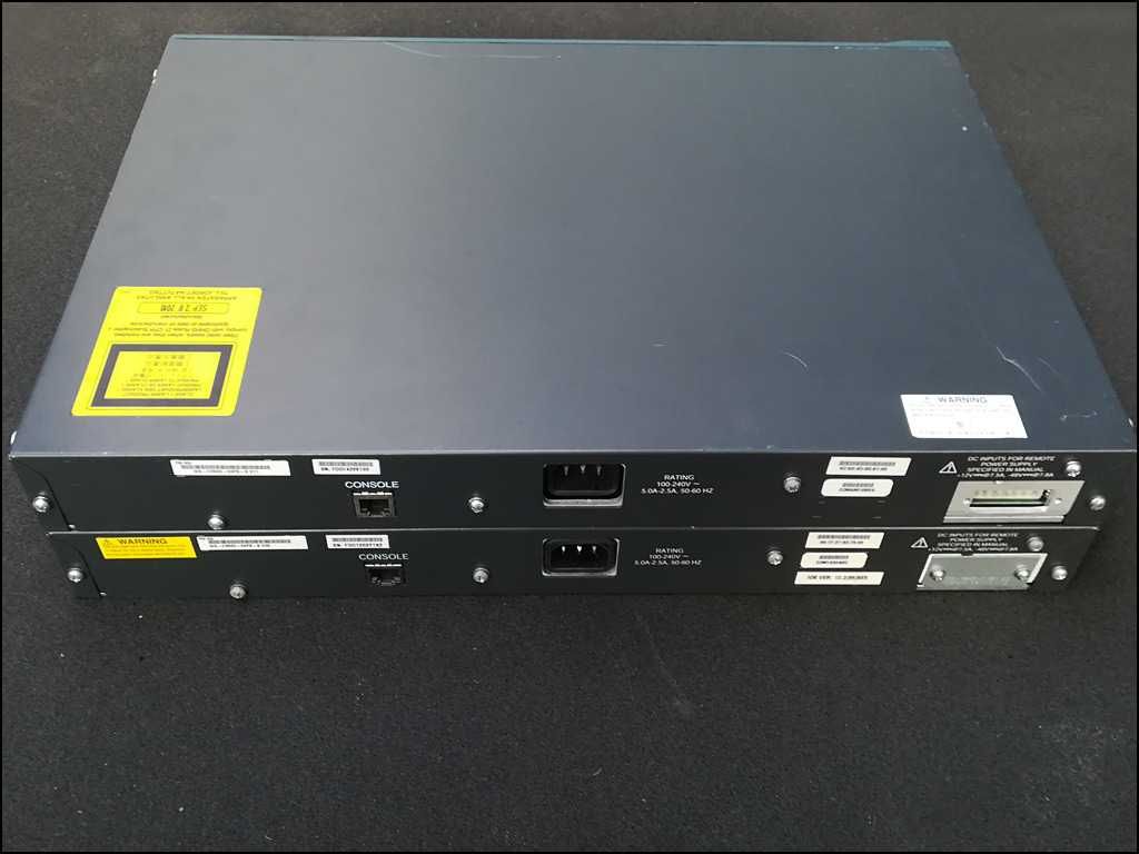 Dois Switch CISCO 3560, 24 portas