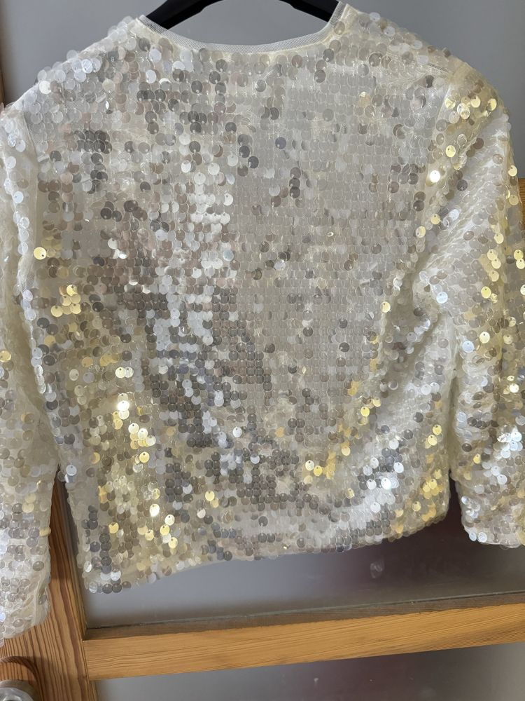 Кофточка з паєтками нарядна H&M