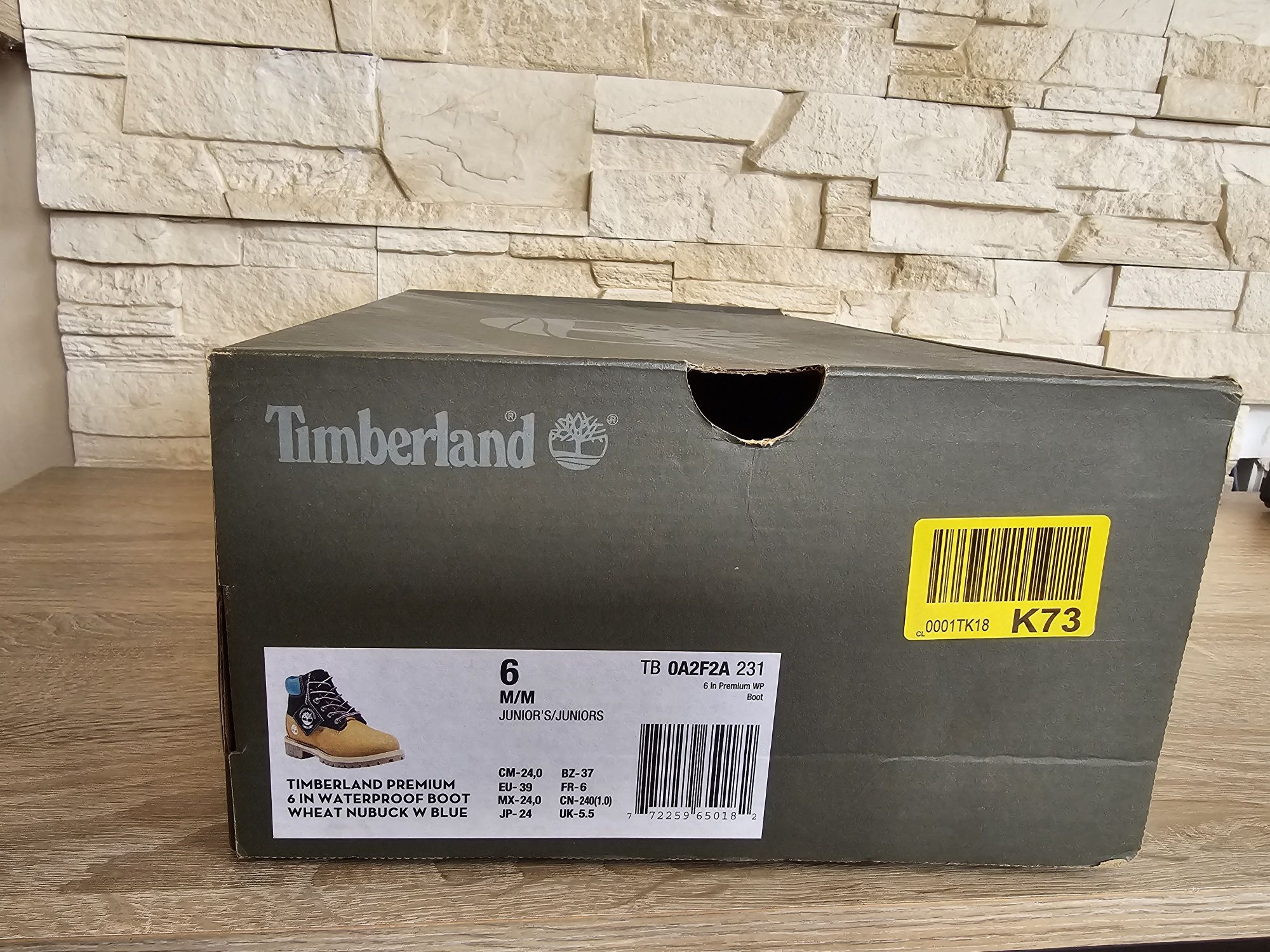 Buty Timberland trapery 39