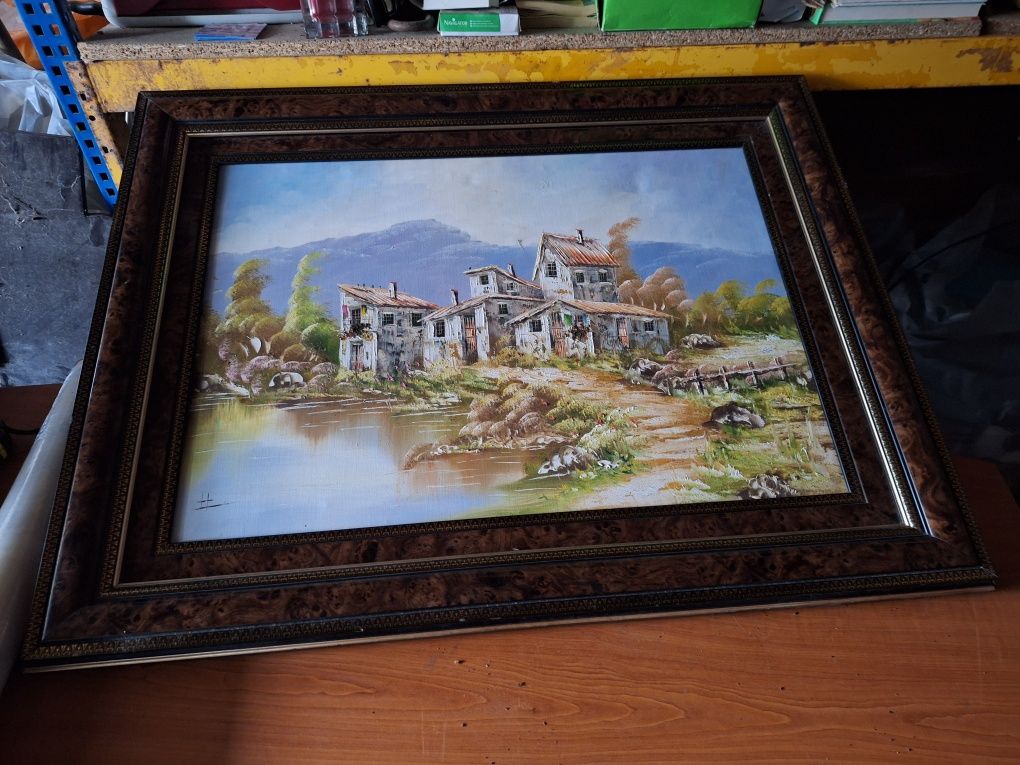 Varios Quadros  pintado a mao com assinatura