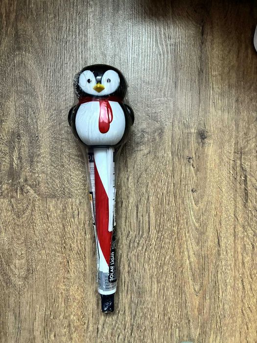 solarna lampa - pingwinek