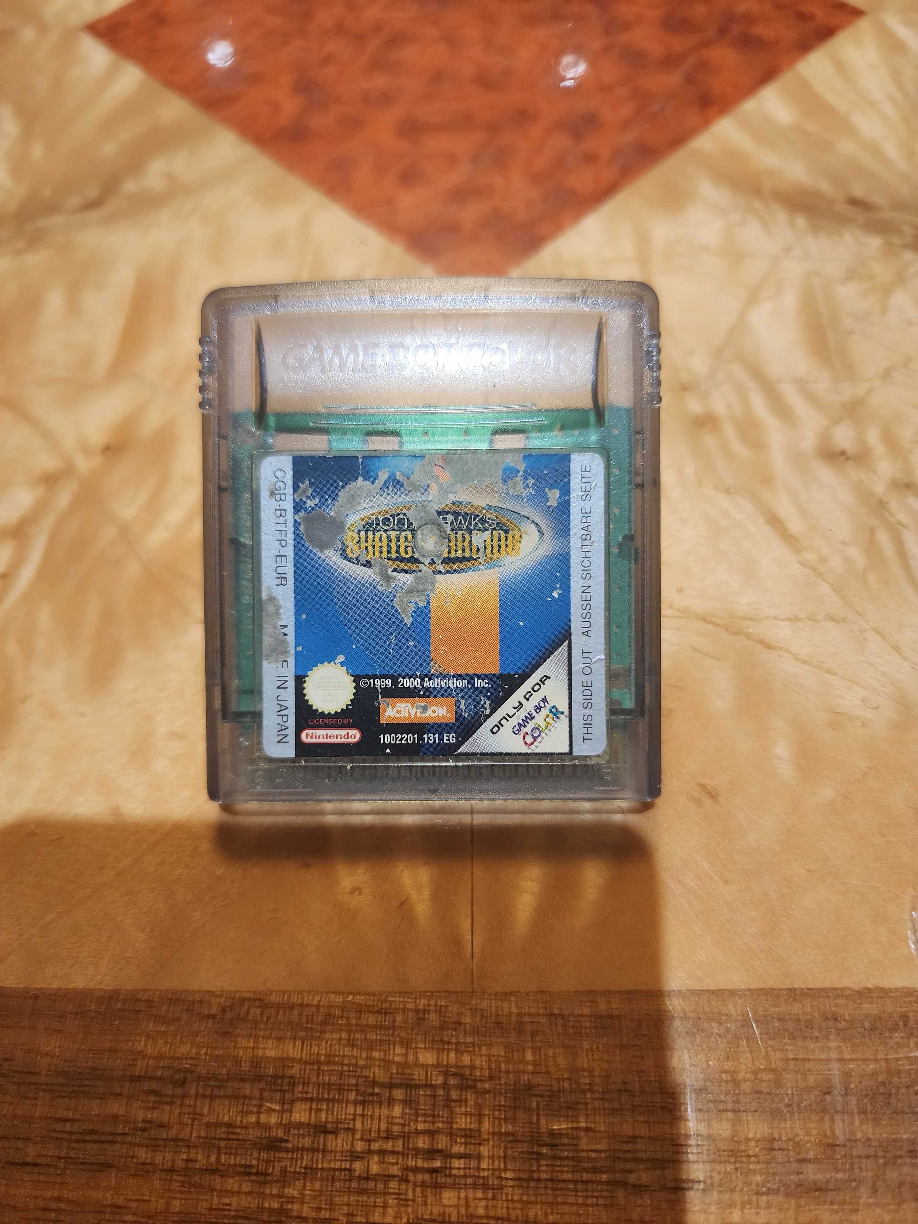Tony Hawk's skateboarding gameboy color