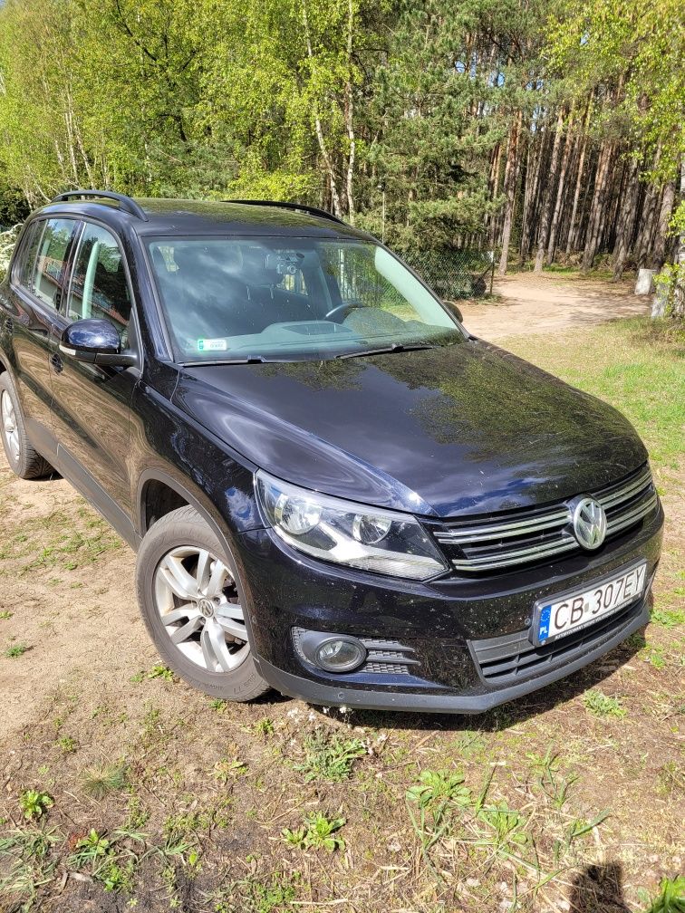 Wolkswagen Tiguan 2.0 TDI Trend&Fun 2015 r grud. pierwszy właściciel