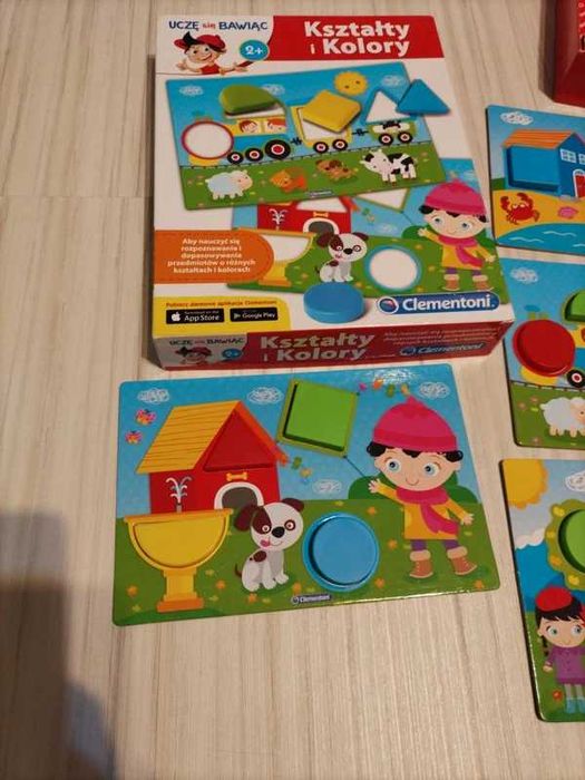 Clementoni Uczę się bawiąc Kształty i kolory 2